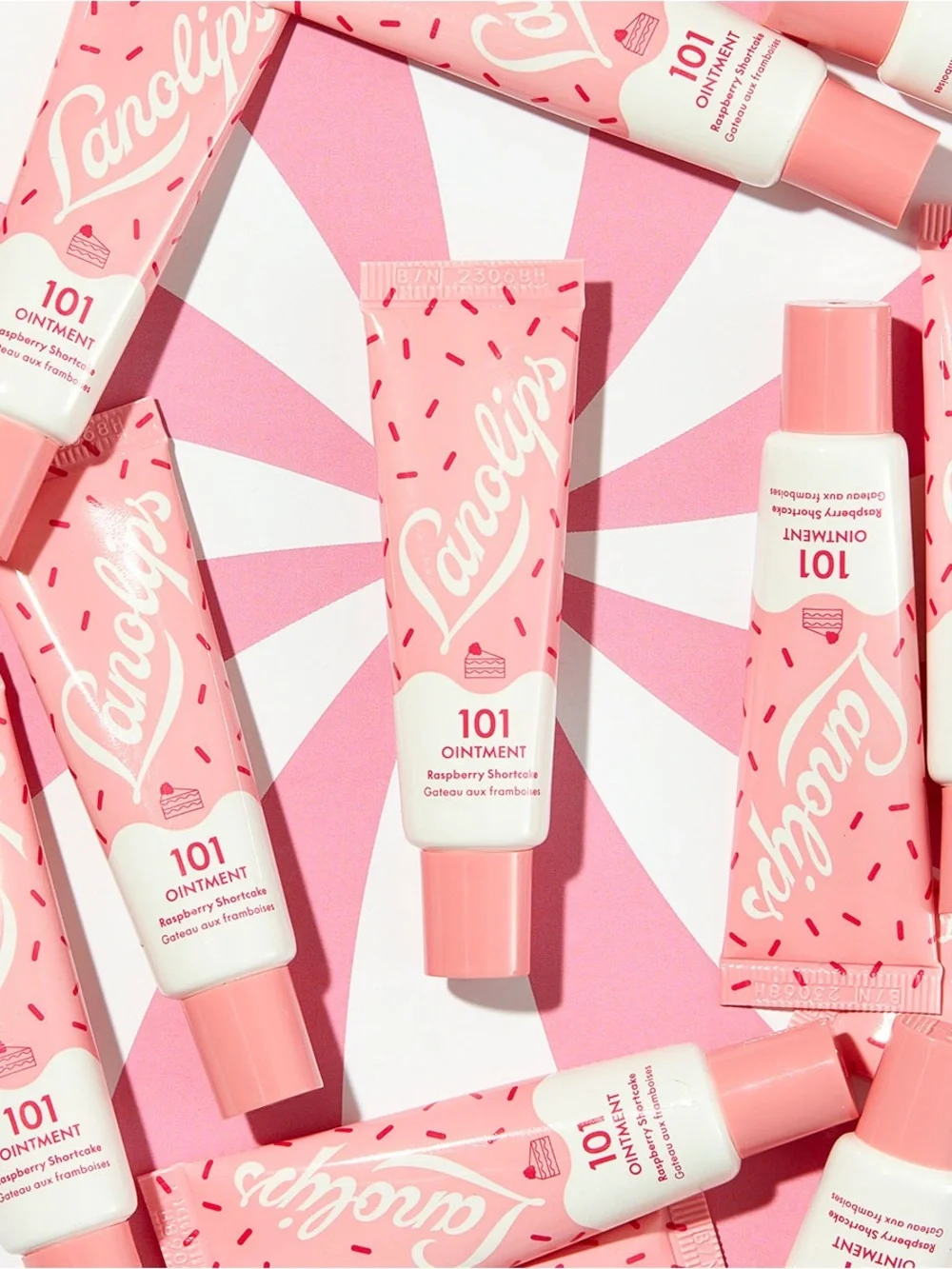 Set of 2 - 101 Ointment Raspberry Shortcake - Hydrating Lip Treatment (Pink)